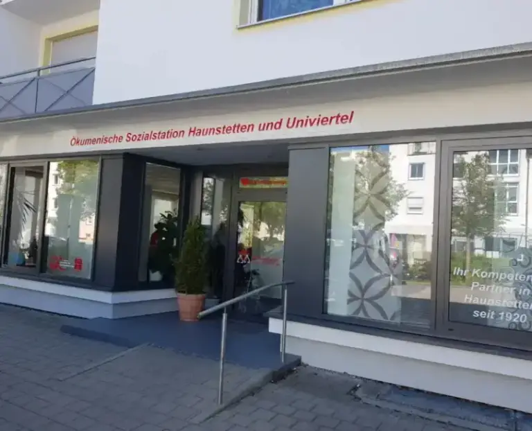 der Ökumenischen Sozialstation Haunstetten in Augsburg